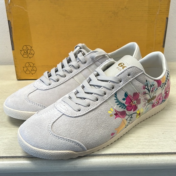 NIB - Gola Classics Womens Bullet Floral Sneakers, Off White/Clear/Multi -Size 8 - Picture 8 of 15